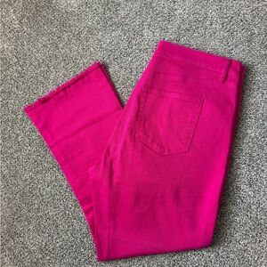 Loft Kick Crop Denim Size 30/10